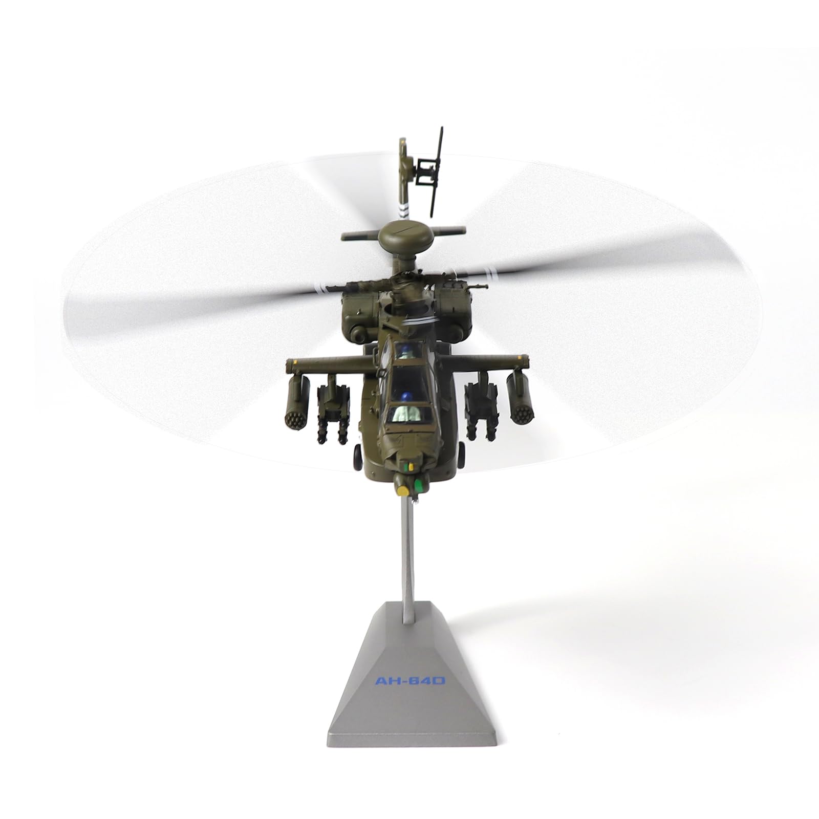 Apache AH-64A 1/72 Die-cast Helicopter Model