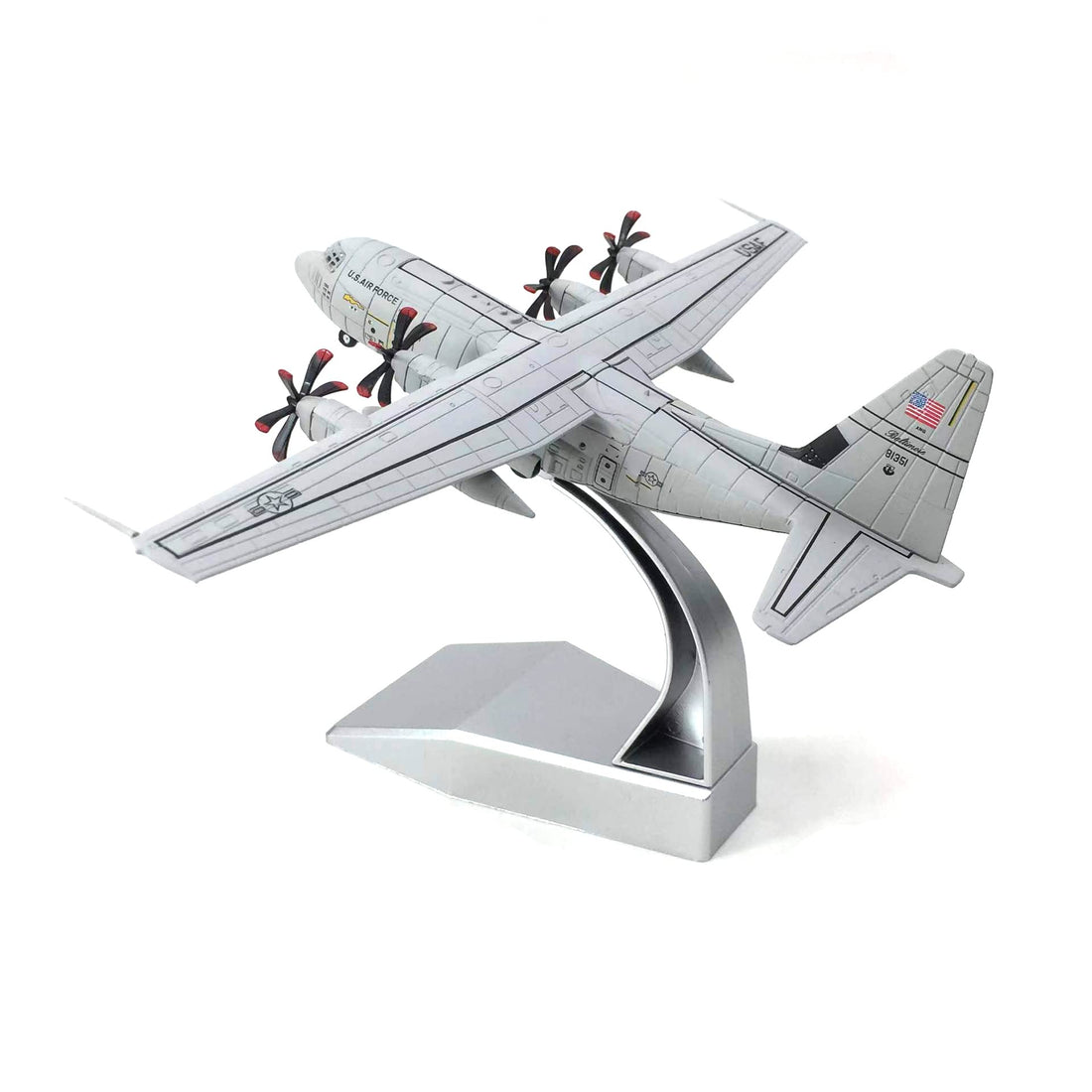 C-130 Hercules 1/200 Diecast Aircraft Model – Military Transport Plane