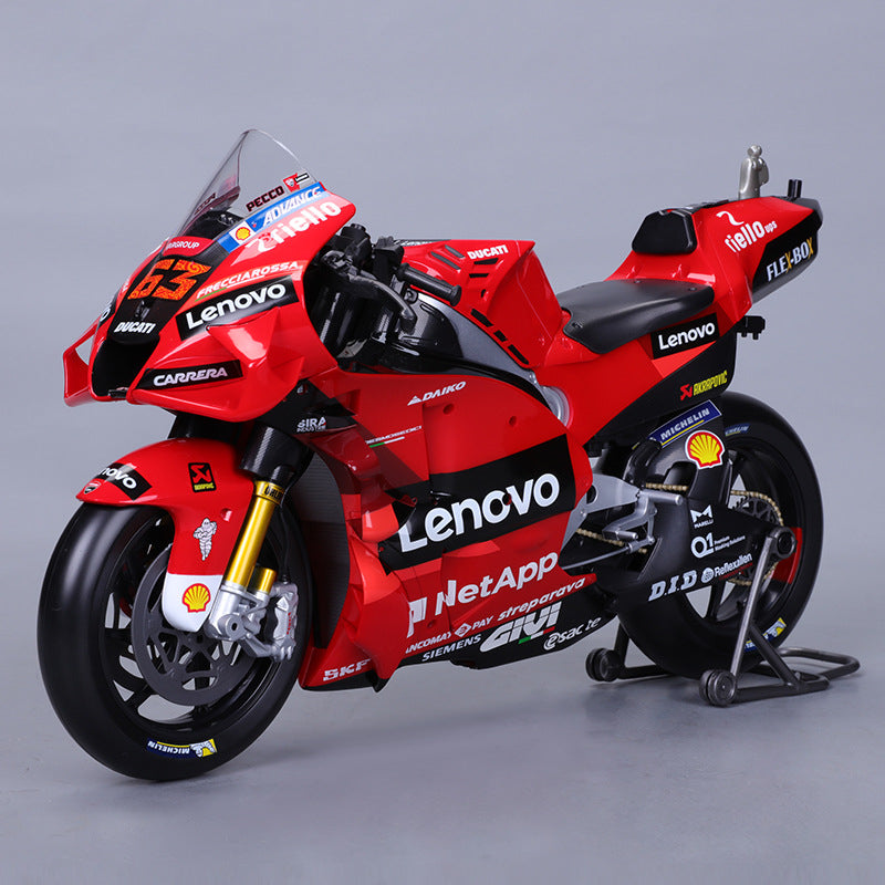 Maisto 1:6 Ducati # 63 2022 Die Cast Motorcycle Model MODCOLS