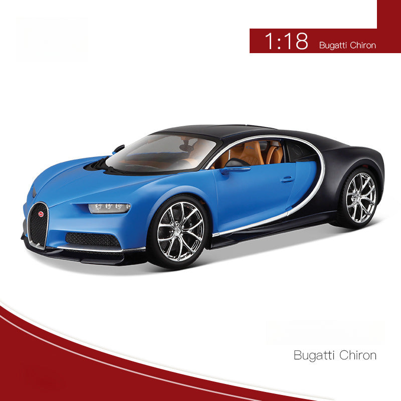 Bburago 1:18 Bugatti Divo Die cast Alloy Car Model Collectible Display Supercar MODCOLS