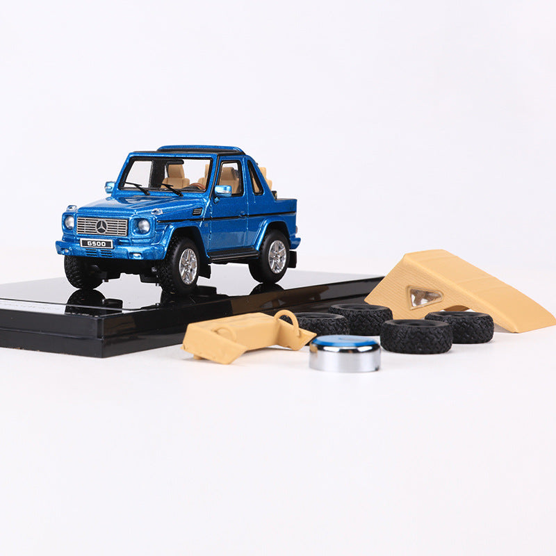 GCD 1:64 Mercedes Benz G500 Short Wheelbase Convertible Diecast SUV Model MODCOLS