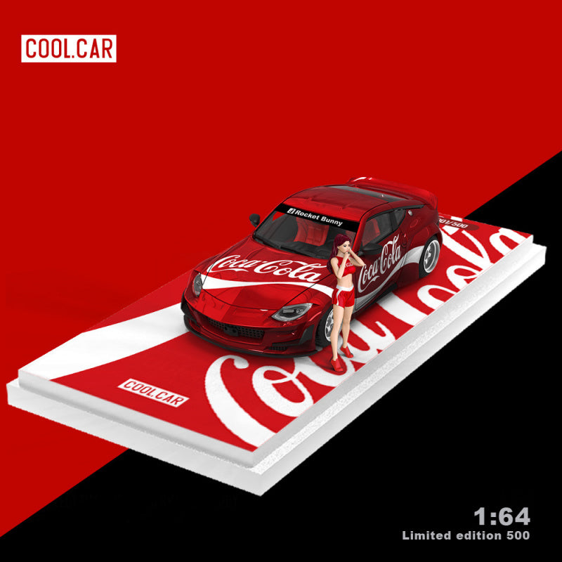 Cool Car 1:64 Nissan 400Z Diecast Model – Coca Cola Livery MODCOLS