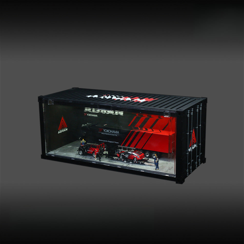 Time Box 1:64 20ft ADVAN Container Scene Model