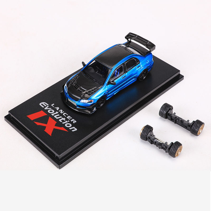 CM 1:64 Mitsubishi Lancer Evolution IX/X Widebody Custom Diecast Model MODCOLS