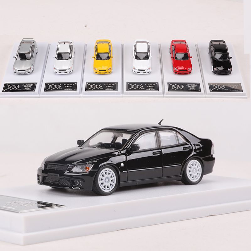 BBS Studio 1:64 Toyota Altezza RS200 Diecast Model – Classic JDM Collectible MODCOLS