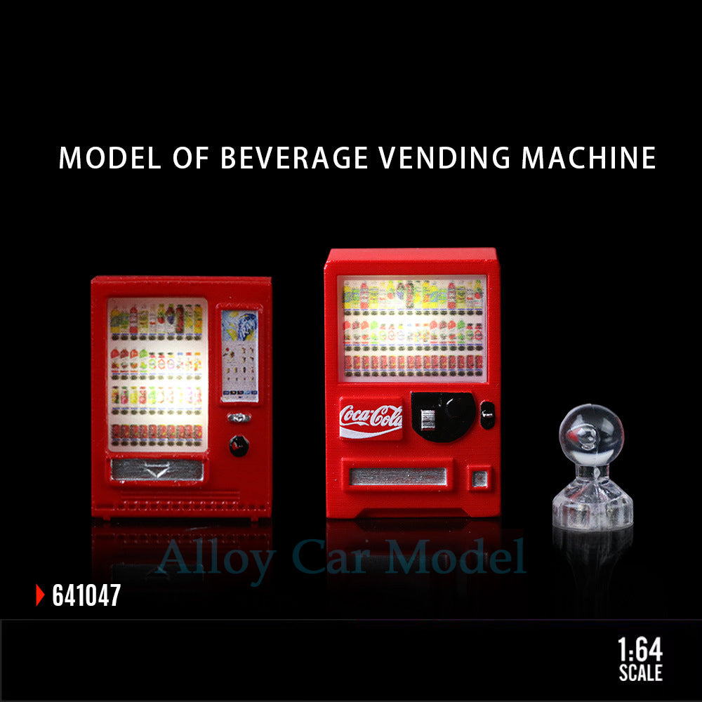 MoreArt 1:64 Vending Machine Resin Scene Accessory MODCOLS
