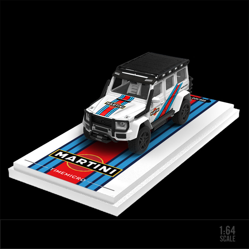 TimeMicro 1:64 Martini Livery Trailer Diecast Model Set MODCOLS