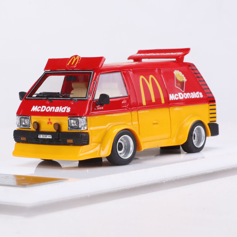 MJ 1:64 Mitsubishi Delica Resin Model – Classic Van Collectible MODCOLS