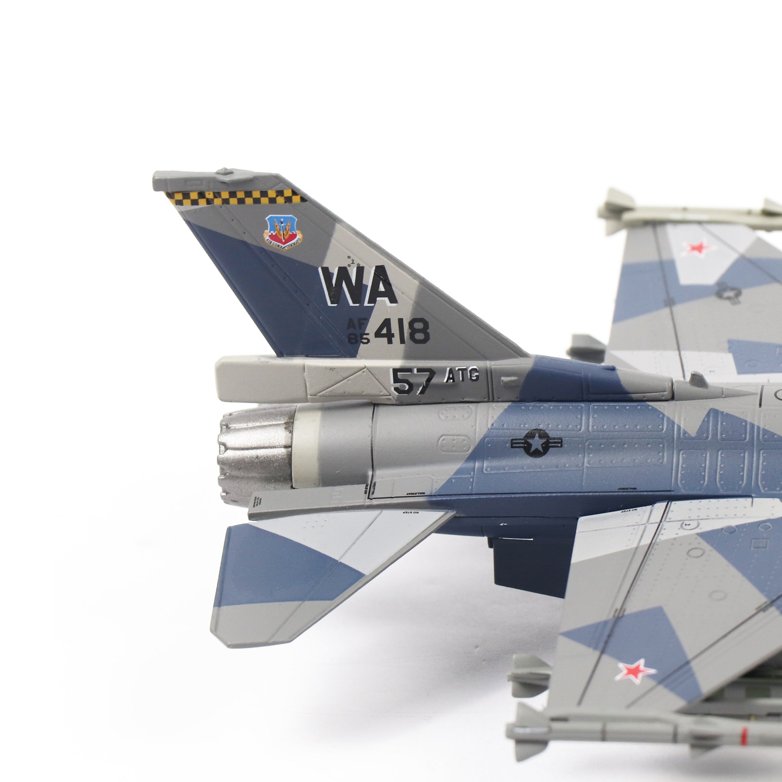 1/72 F-16C Fighting Falcon Splinter Camouflage Diecast Aircraft Model