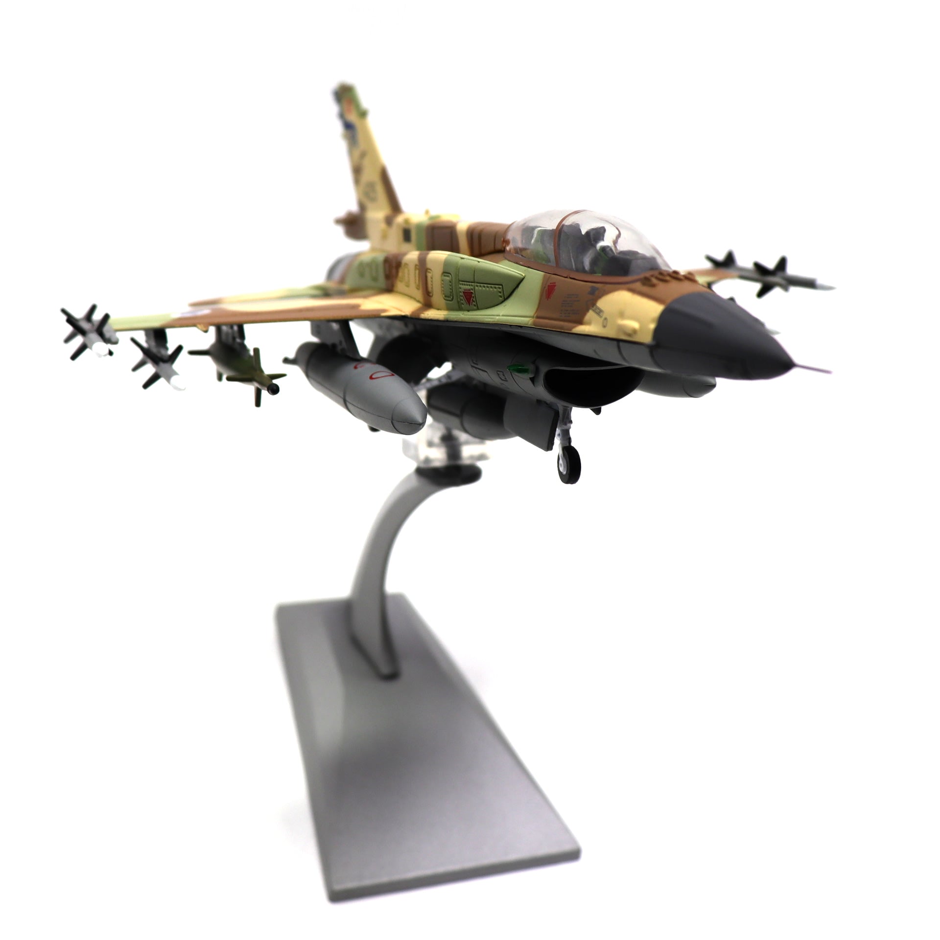 1/72 F-16I Soufa Israeli Air Force Fighter Jet Model – Diecast Alloy Aircraft