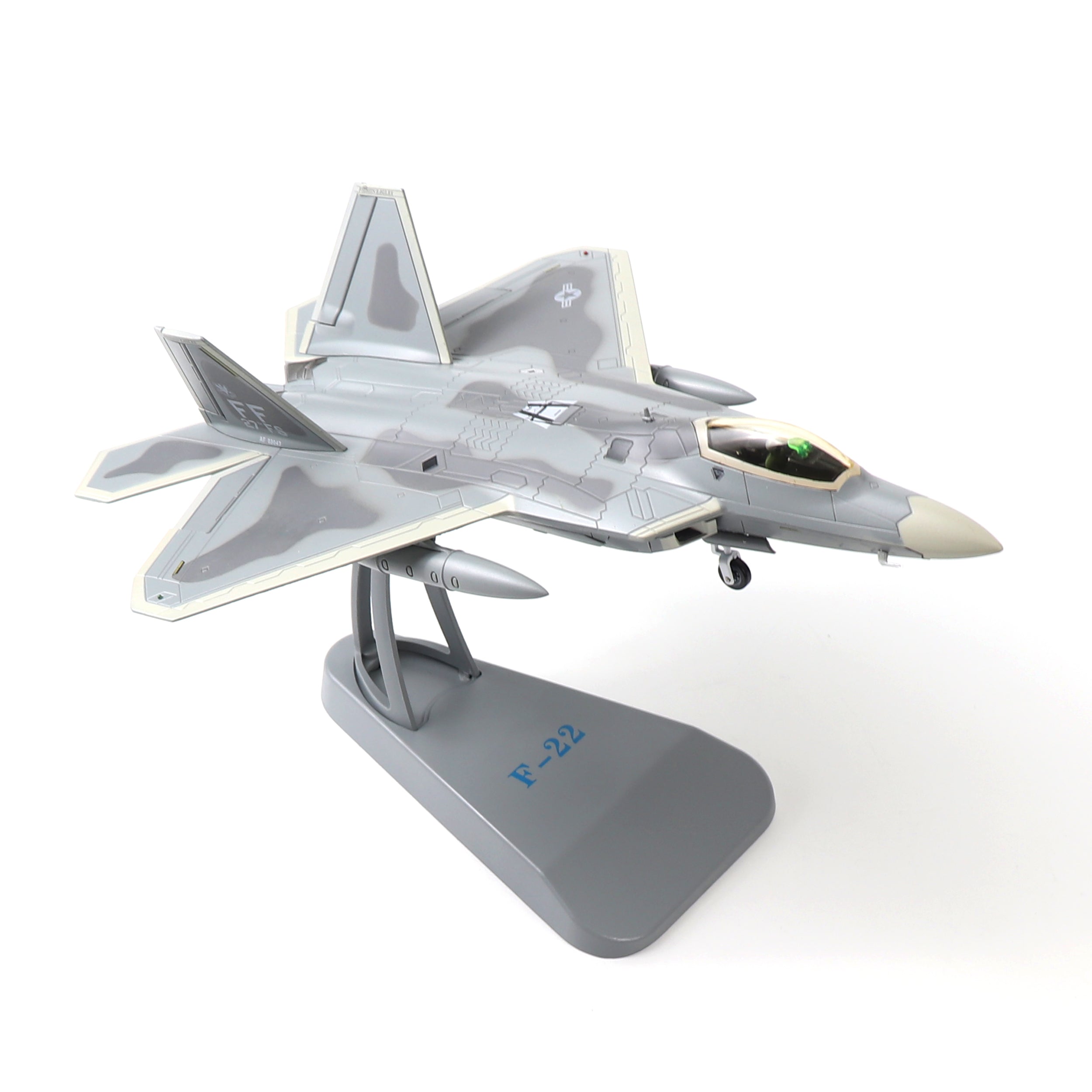 1/72 F-22 Raptor Die-cast Fighter Jet Model – 27th FS USAF