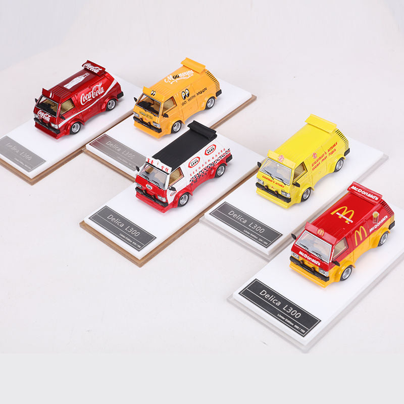 MJ 1:64 Mitsubishi Delica Resin Model – Classic Van Collectible MODCOLS