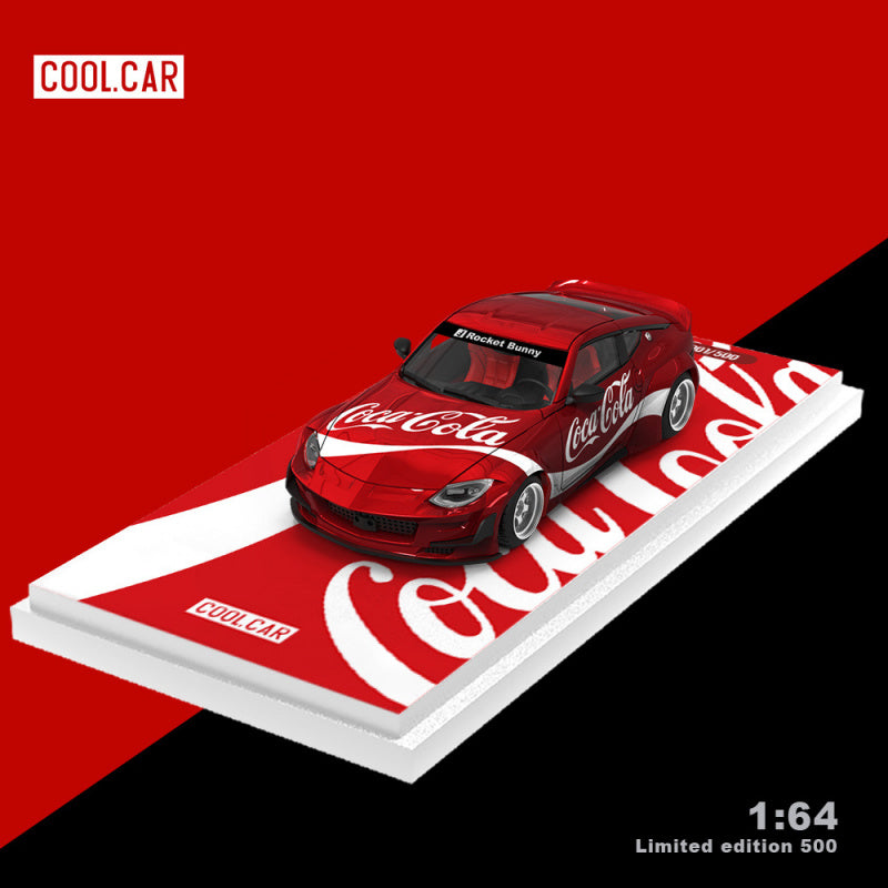 Cool Car 1:64 Nissan 400Z Diecast Model – Coca Cola Livery MODCOLS