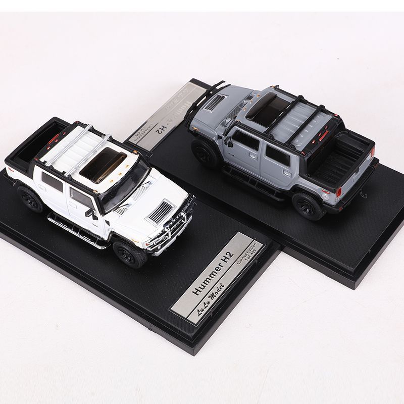 Lulu Model 1:64 HUMMER H2 Pickup Off Road Diecast Model MODCOLS
