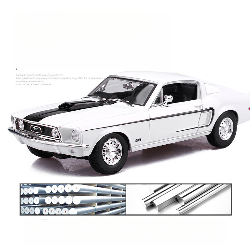Maisto 1:18 1968 Ford Mustang Shelby GT Diecast Model MODCOLS