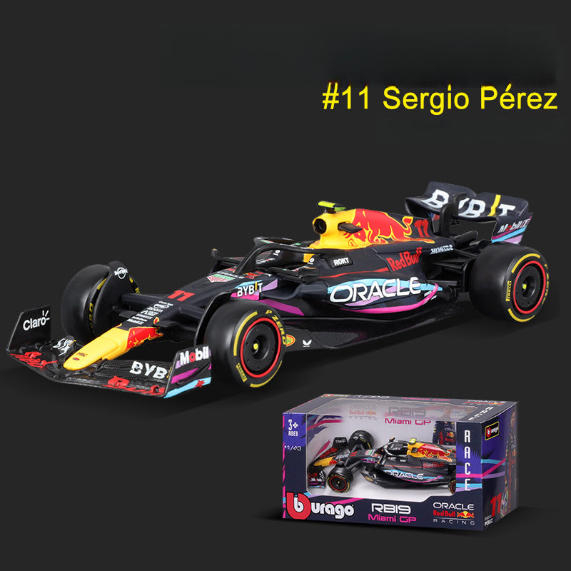 Bburago 1:43 Red Bull RB19 Miami GP 2023 F1 Diecast Model MODCOLS