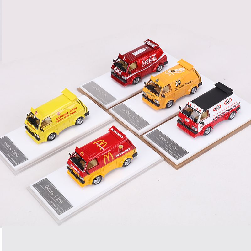 MJ 1:64 Mitsubishi Delica Resin Model – Classic Van Collectible MODCOLS