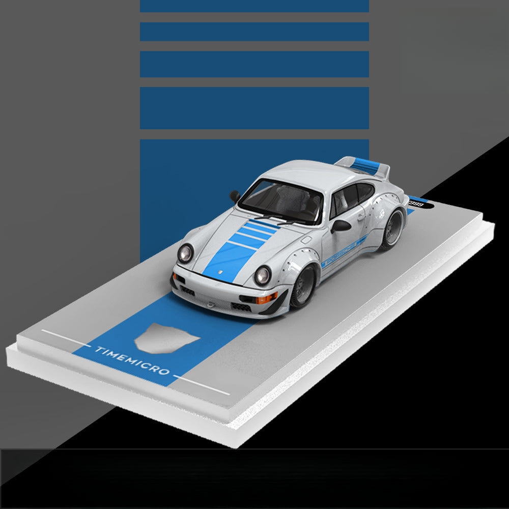 TIMEMICRO 1:64 Porsche 964 & 992 GT3 RS with Scania Phantom Container Truck MODCOLS