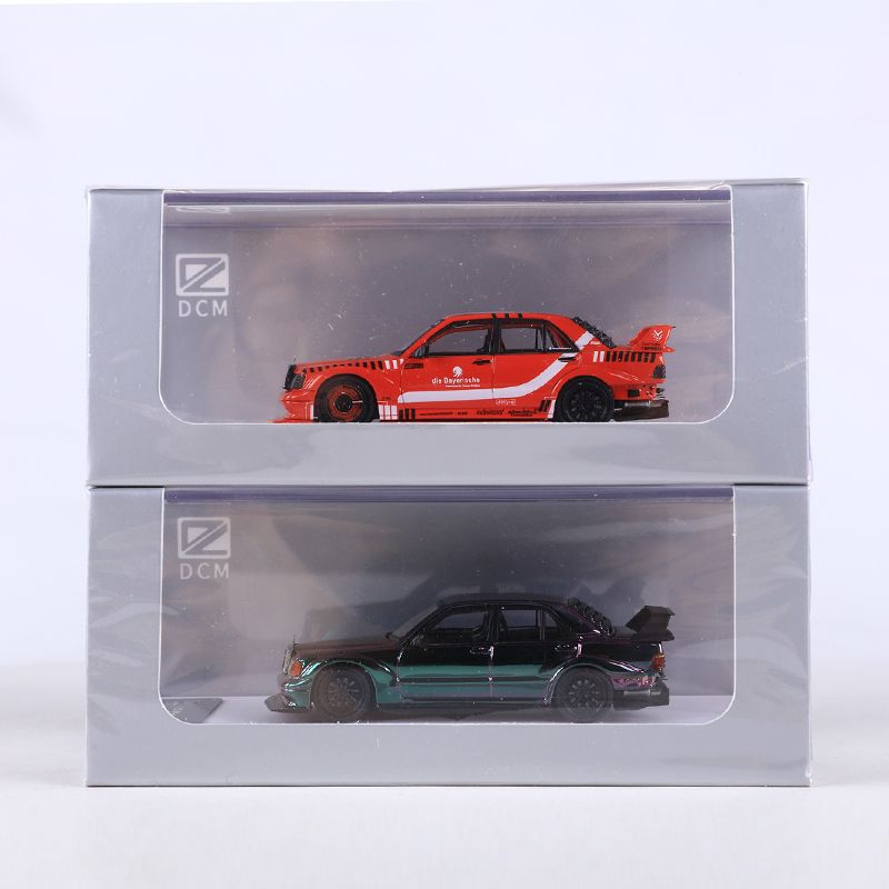 DCM 1:64 Mercedes Benz 190E W201 Electroplated Custom Diecast Car MODCOLS