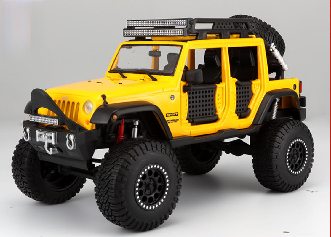 Maisto 1:24 Jeep Wrangler Off Road Diecast Model MODCOLS