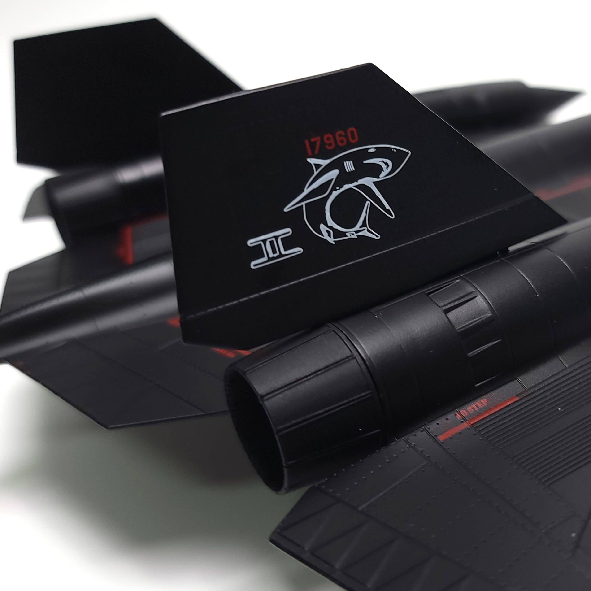 1/72 SR-71A Blackbird Die-cast Aircraft Model – Military Jet Collectible
