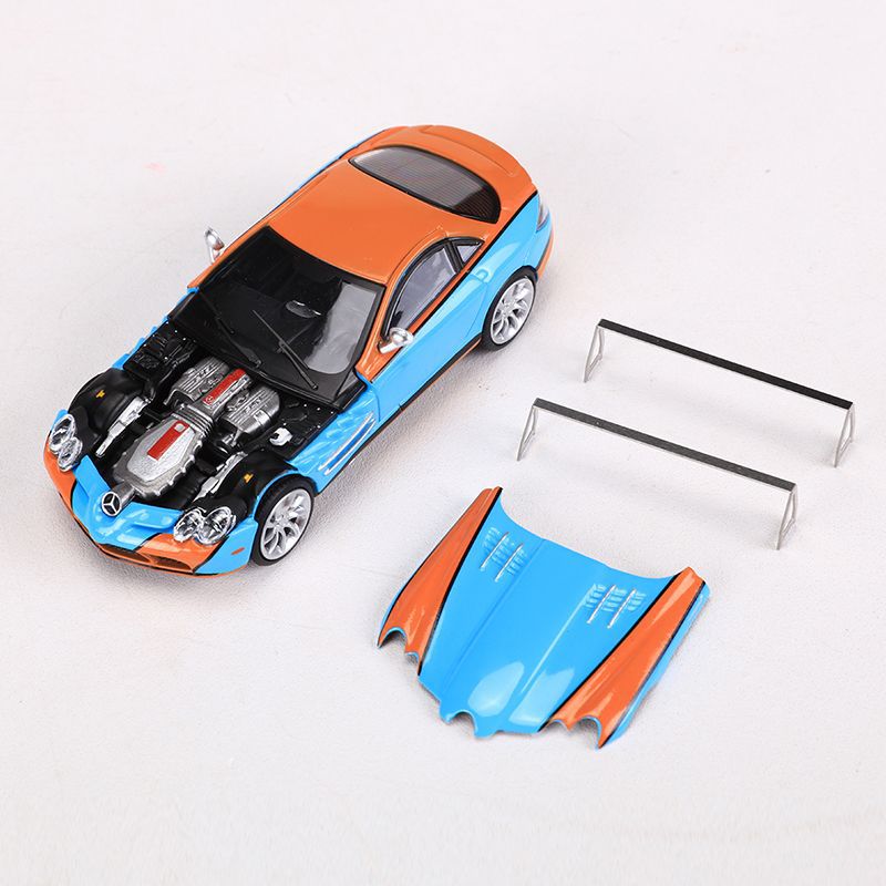 Stance Hunters 1:64 Mercedes Benz SLR Diecast Model – Openable Supercar MODCOLS