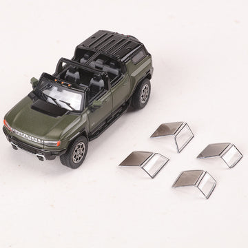 GCD 1:64 Hummer EV Pickup SUV Diecast Model Collectible Car Toy MODCOLS