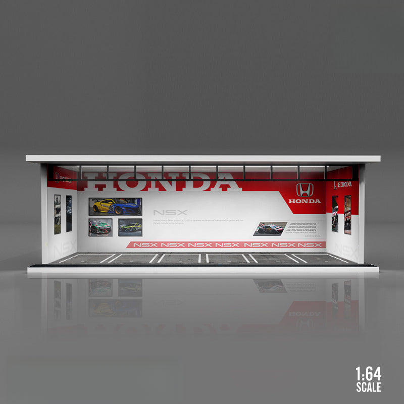MoreArt Original 1:64 Car Culture Theme Light Up Scene Model MODCOLS