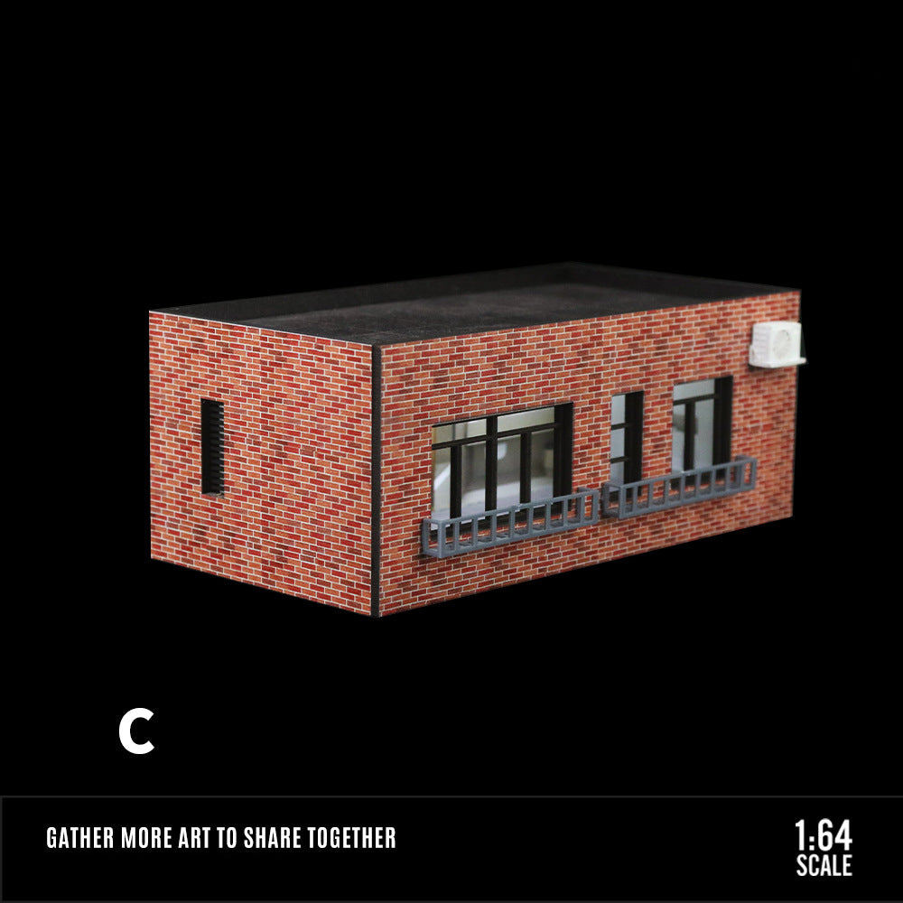 MoreArt 1:64 Building Block Scene Model Diecast Display Diorama MODCOLS