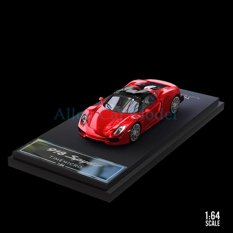 TimeMicro 1:64 Porsche 918 Spyder Martini Diecast Model MODCOLS