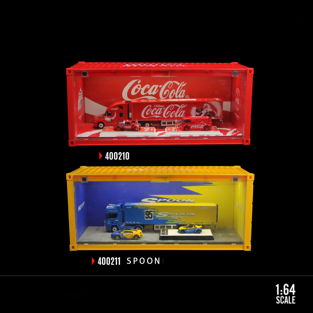 MoreArt Container Scenario – Coca Cola & Spoon Lighted Diorama MODCOLS