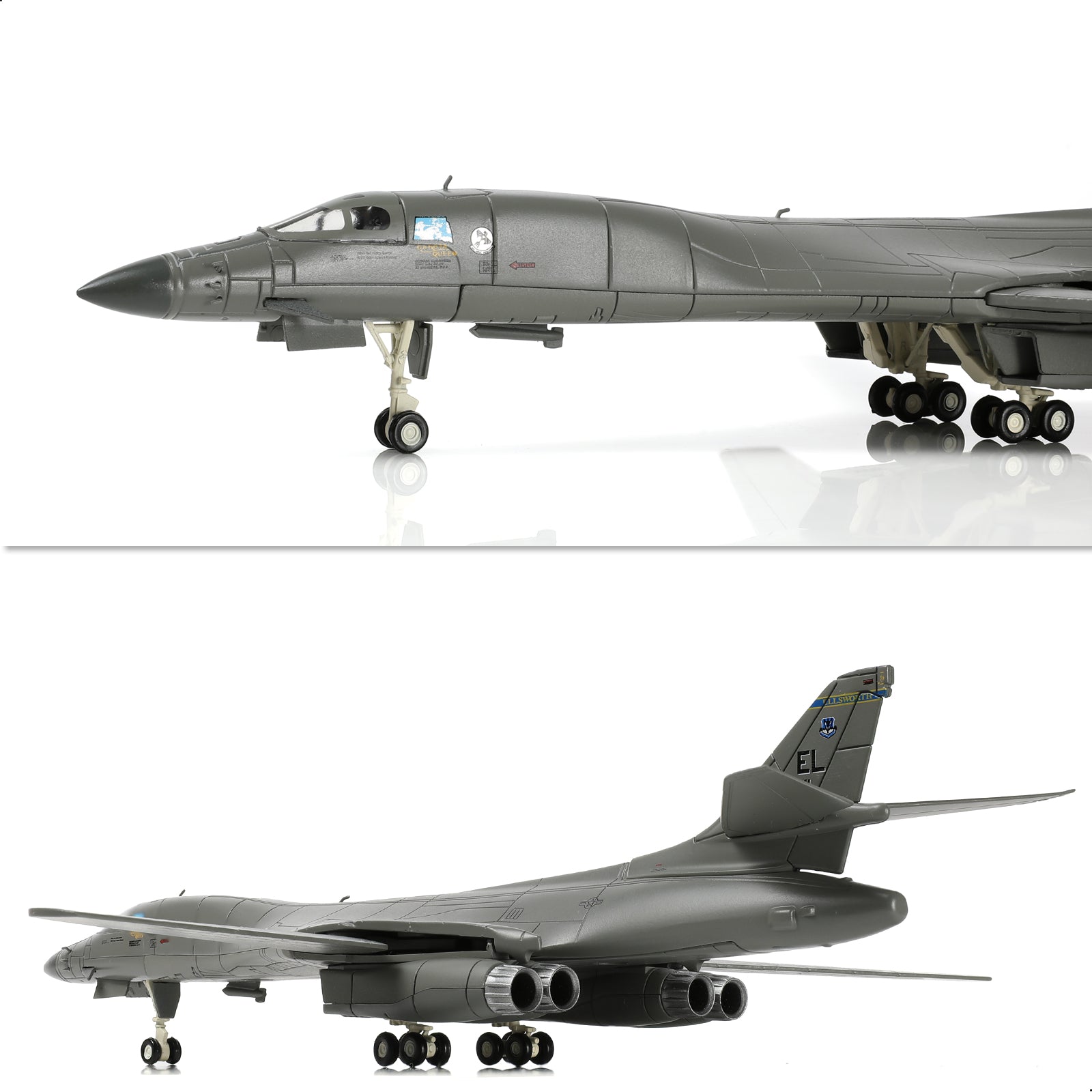 1/200 B-1B Lancer Bomber Diecast Model – USAF Alloy Aircraft