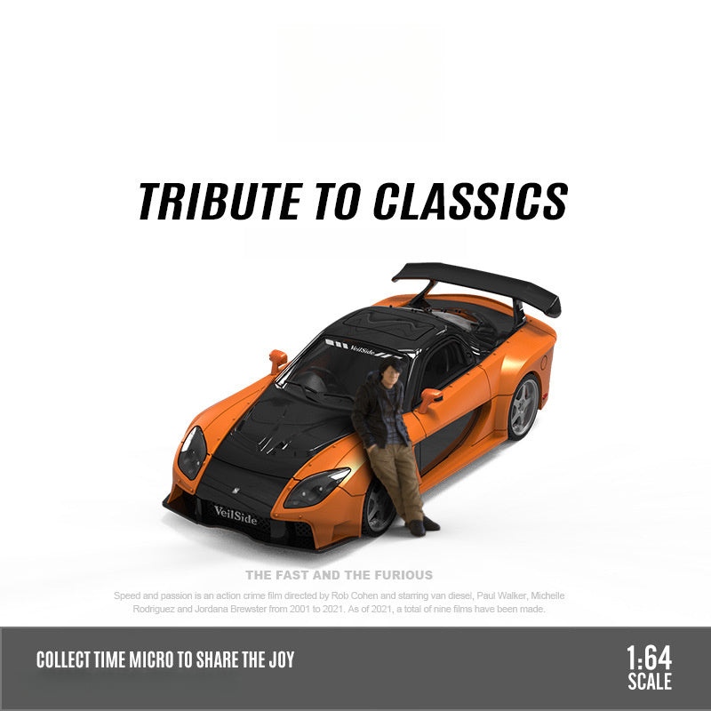 TimeMicro 1:64 Mazda RX 7 Veilside Fast & Furious Diecast Model MODCOLS
