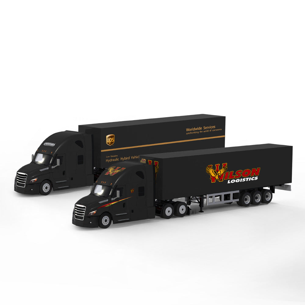 TIMEMICRO * PERKA 1:64 Fläna Container Truck Diecast Model
