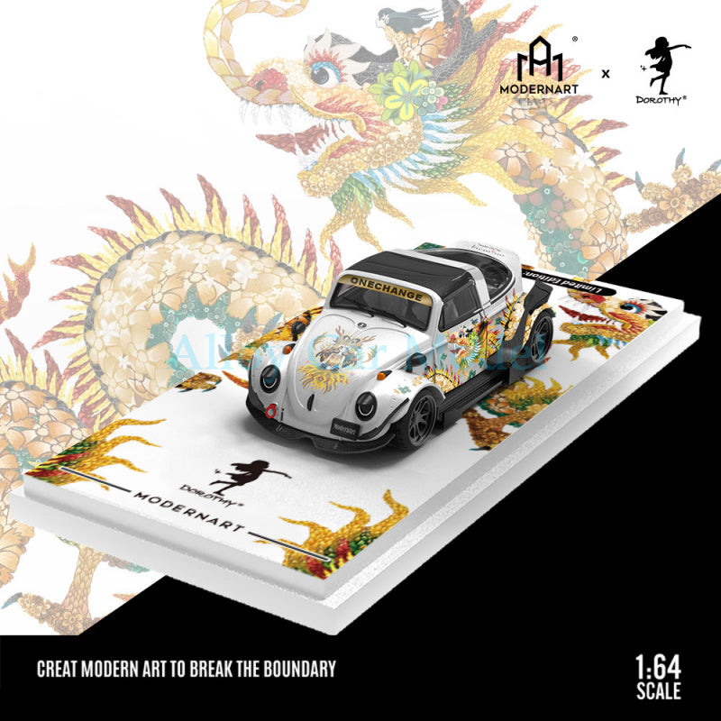 MODERNART 1:64 Dorothy Flower Dragon Series Diecast Cars MODCOLS