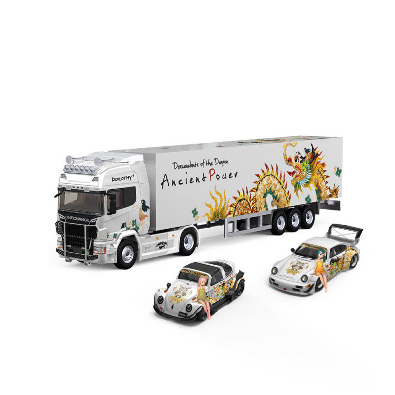 MODERNART 1:64 Dorothy Flower Dragon Series Diecast Cars MODCOLS