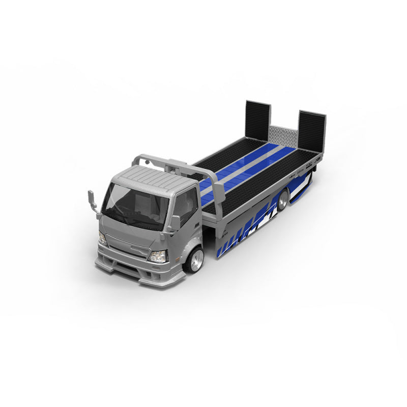 TIMEMICRO 1:64 Nissan GTR35 & H300 Flatbed Diecast Car Model MODCOLS