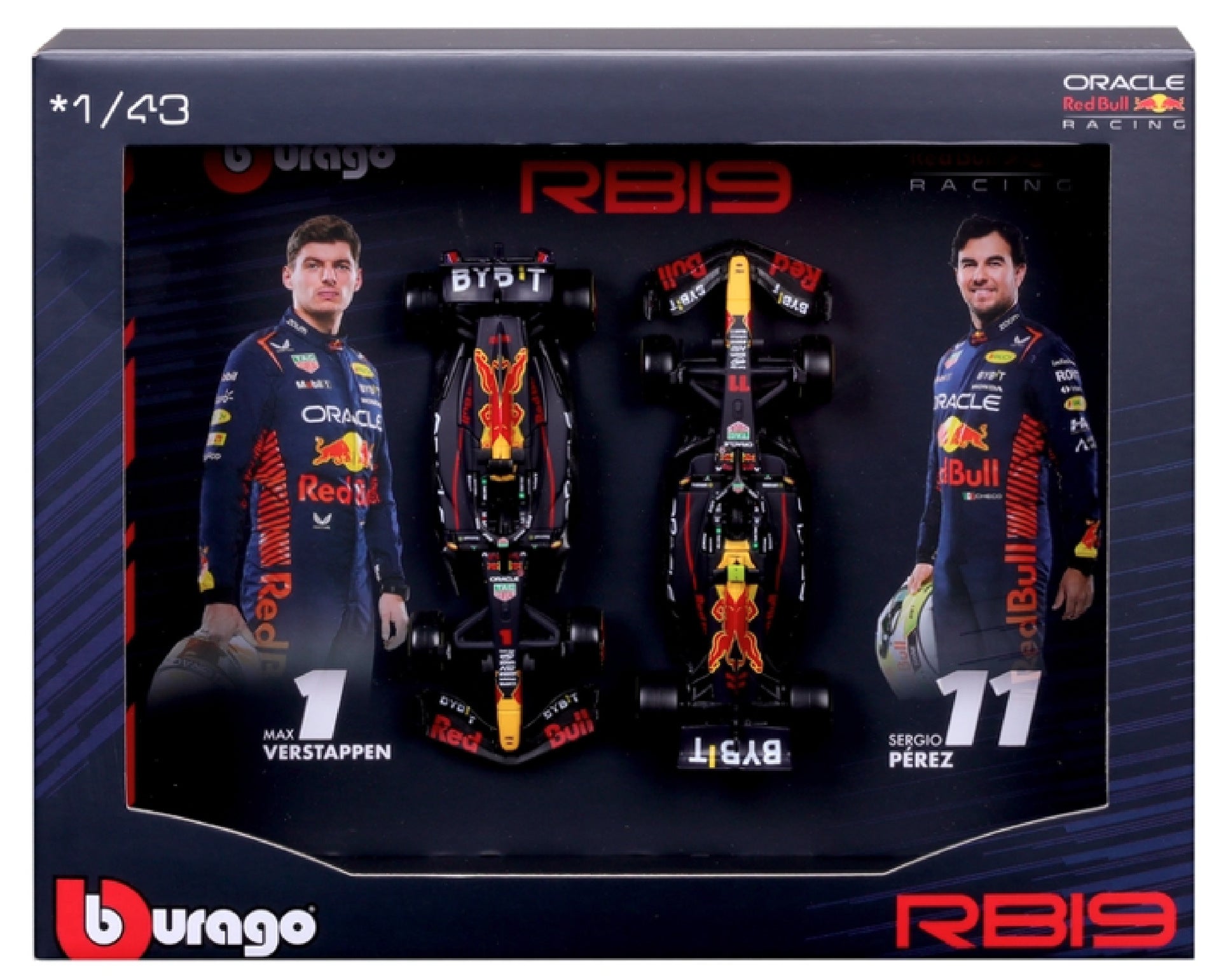 Bburago 1:43 F1 Diecast Car Models MODCOLS
