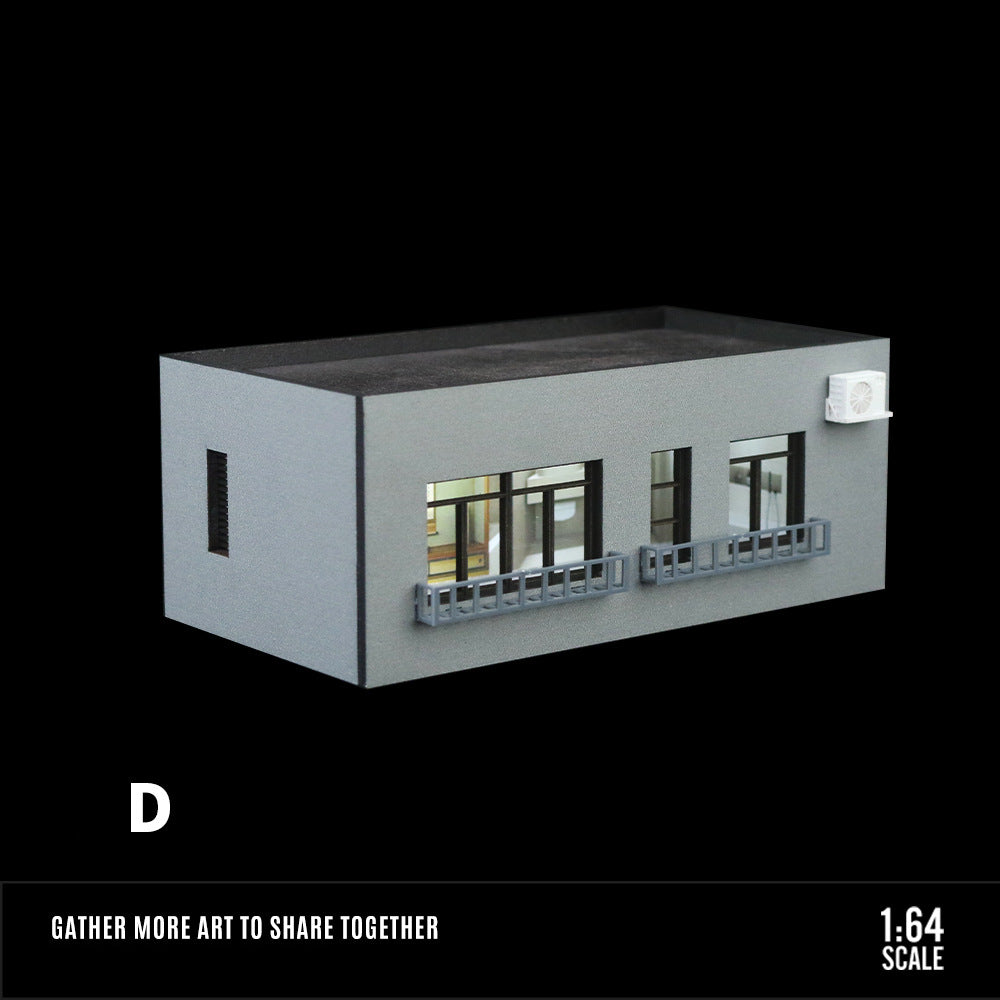 MoreArt 1:64 Building Block Scene Model Diecast Display Diorama MODCOLS