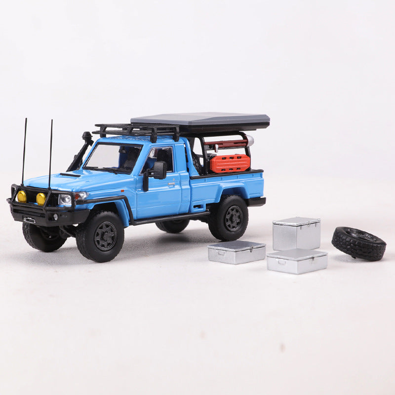 Autobots 1:64 Toyota Land Cruiser LC79 Modified Off Road Pickup Diecast Model MODCOLS