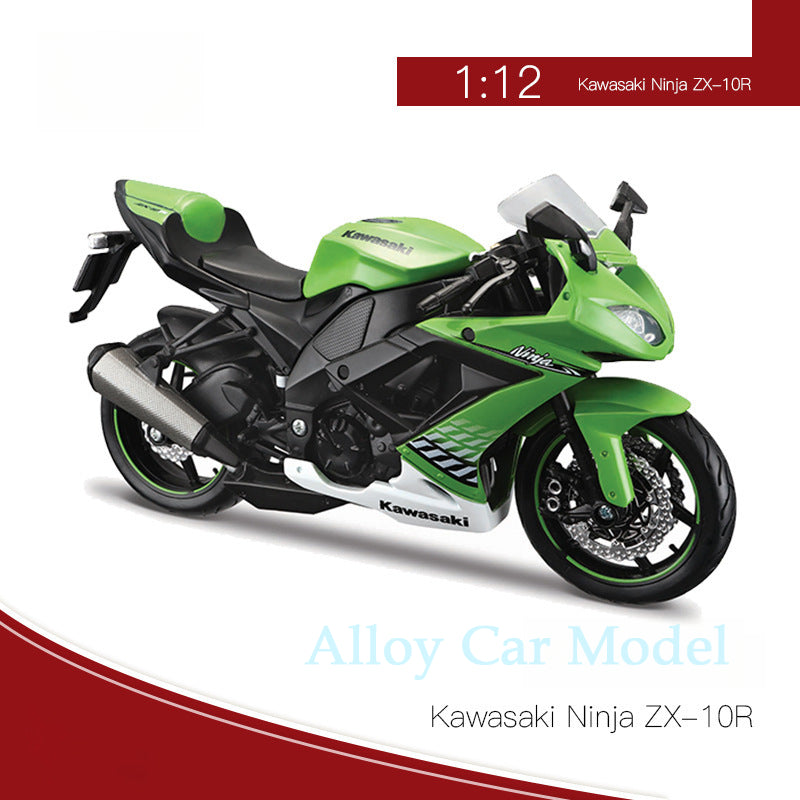 Maisto 1:12 BMW Ducati Yamaha Kawasaki H2R Die cast Motorcycle Model MODCOLS