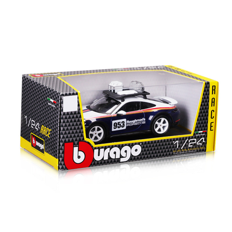 Bburago 1:24 Porsche 953 Dakar Die Cast Model Car MODCOLS