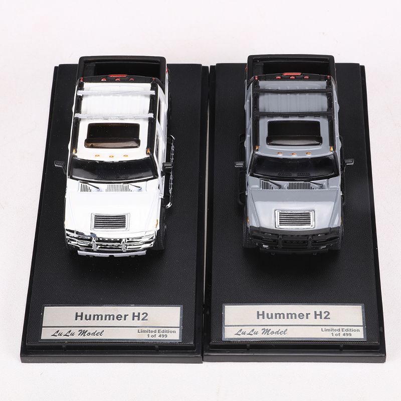 Lulu Model 1:64 HUMMER H2 Pickup Off Road Diecast Model MODCOLS