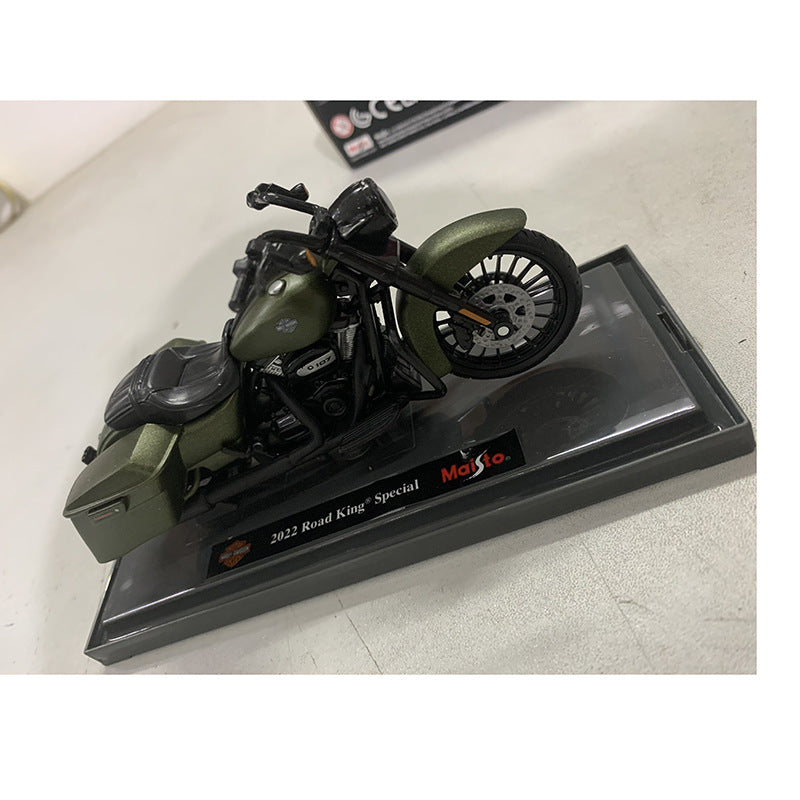 Maisto 1:18 Harley Davidson 2018 CVO Breakout Springer Die cast Motorcycle Model with Base MODCOLS