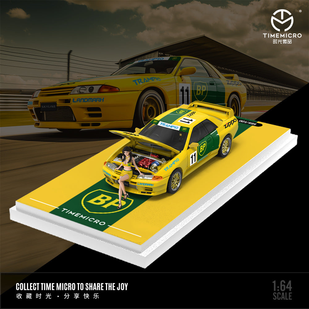 TimeMicro 1:64 Nissan GTR32 Racing Livery Die MODCOLS