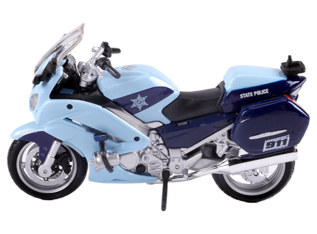 Maisto 1:18 BMW R1200RT & Yamaha FJR1300A Police Motorcycle Models MODCOLS