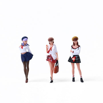 MoreArt 1:64 JK Girl Resin Figurine – Collectible Miniature