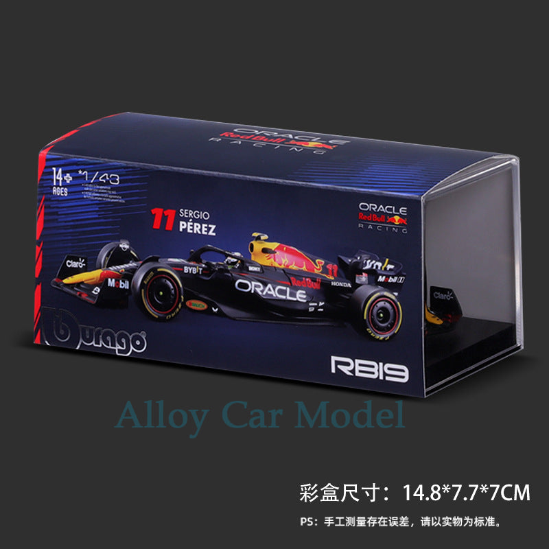 Bburago 1:43 Red Bull RB19 F1 Die cast Model Car MODCOLS