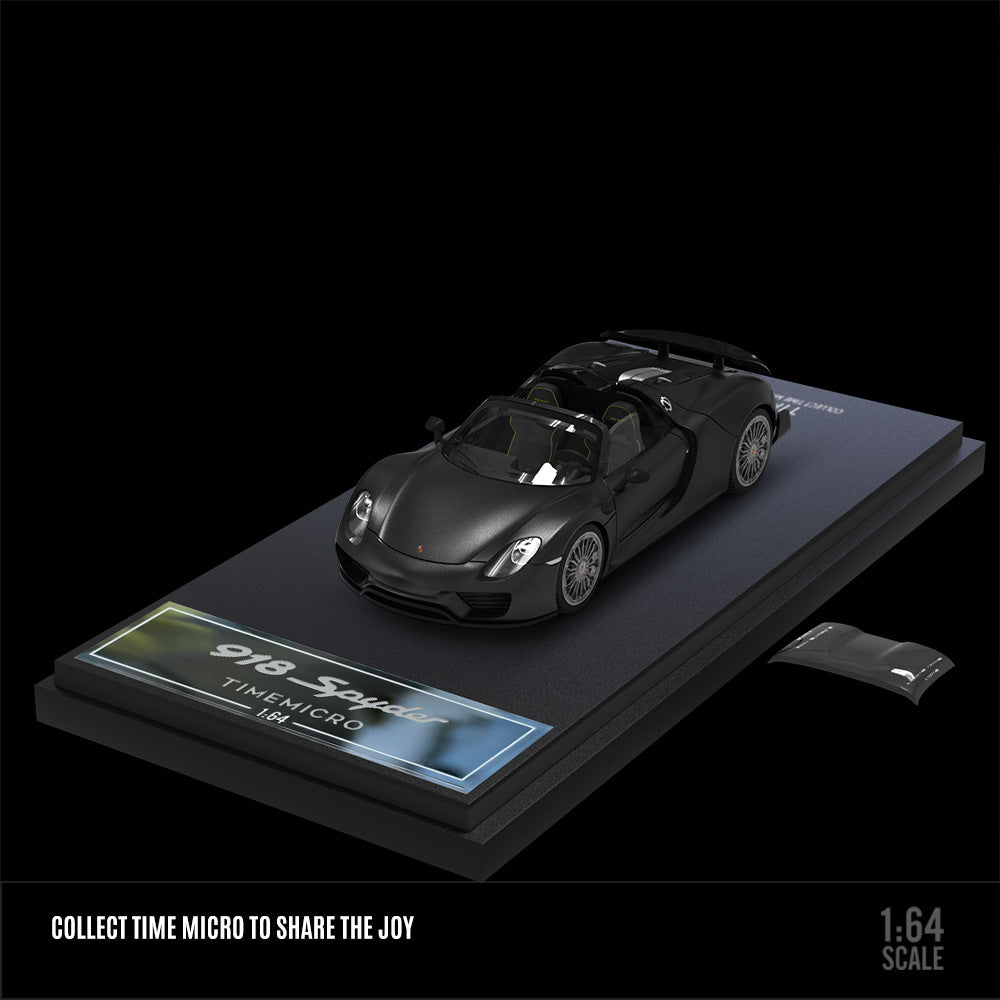 TimeMicro 1:64 Porsche 918 Spyder Martini Diecast Model MODCOLS