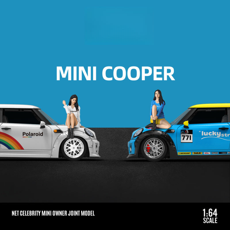 TIMEMICRO 1:64 BMW MINI COOPER Influencer Edition Diecast Model MODCOLS